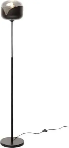 Stehleuchte Smoke Ball, Schwarz