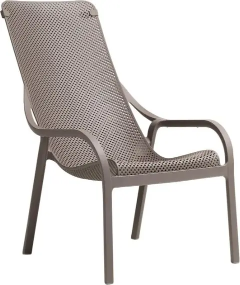 Nardi Net Loungesessel tortora aus Kunststoff, UV-beständig