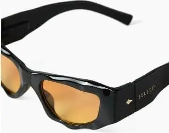 Seletti Sonnenbrille COLORADO OKS03-BY, Schwarz ( – Ansicht 2 – Ansicht 2