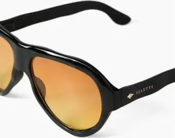 Seletti Sonnenbrille FLORIDA OKS04-BY, Schwarz ( – Ansicht 2 – Ansicht 2