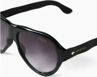 Seletti Sonnenbrille FLORIDA OKS04-BB, Schwarz – Ansicht 2 – Ansicht 2