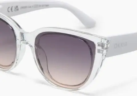 Okkia Sonnenbrille Silvia OK020TCL-BK, Klar ( – Ansicht 2 – Ansicht 2