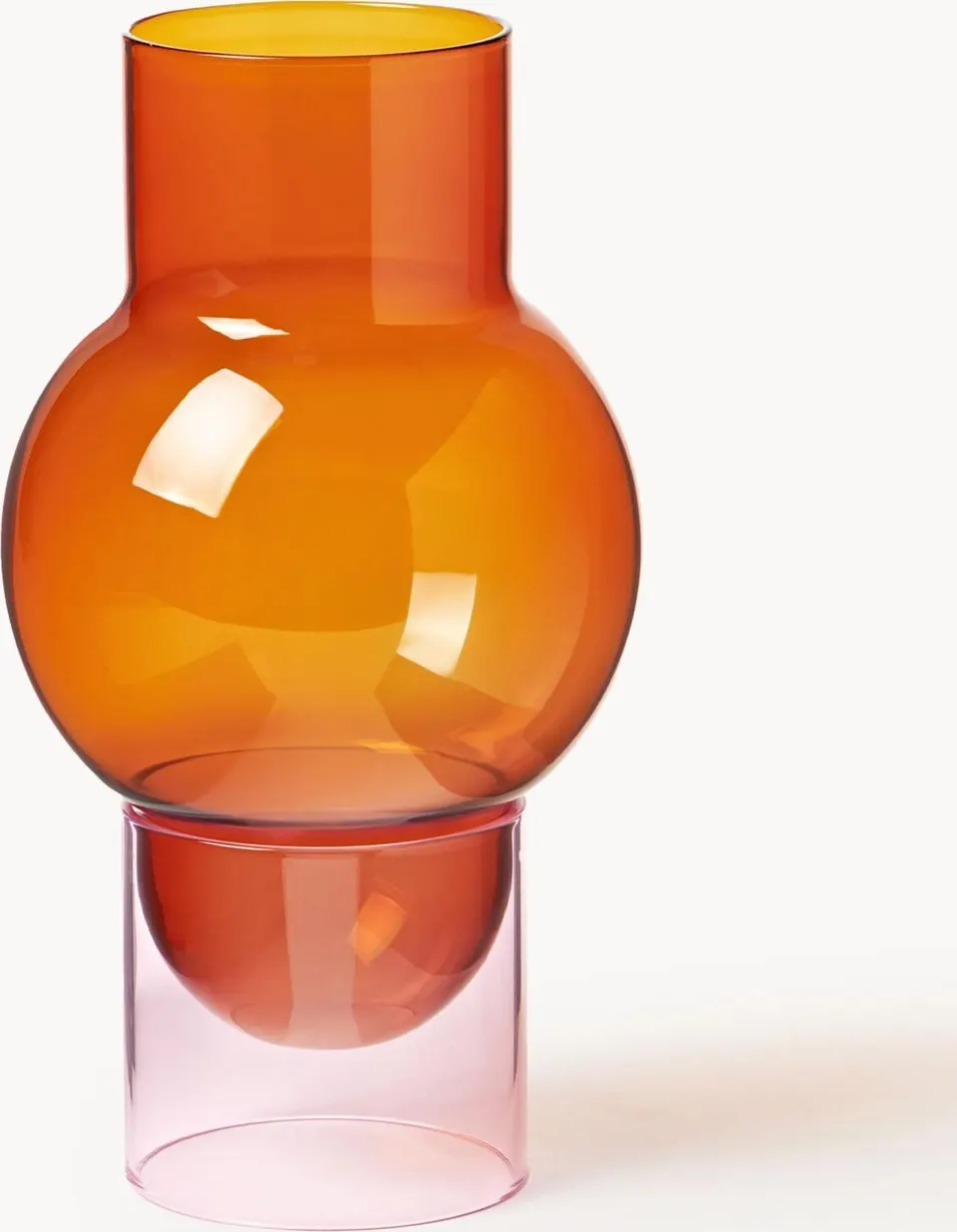 Mundgeblasene Vase Blubbel