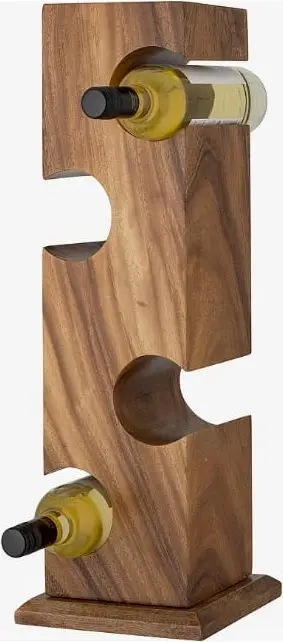 Weinregal ELLION, Braun aus Akazienholz