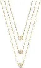 Halskette Rose mit Zirkonia, verstellbar