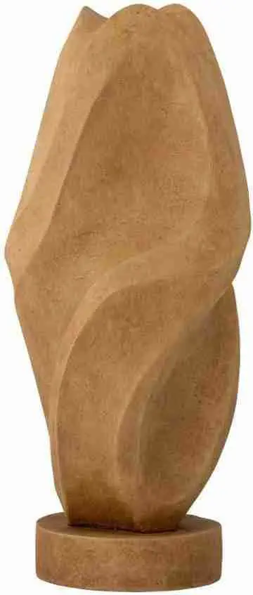 Dekofigur DELIER, Braun aus Polyresin