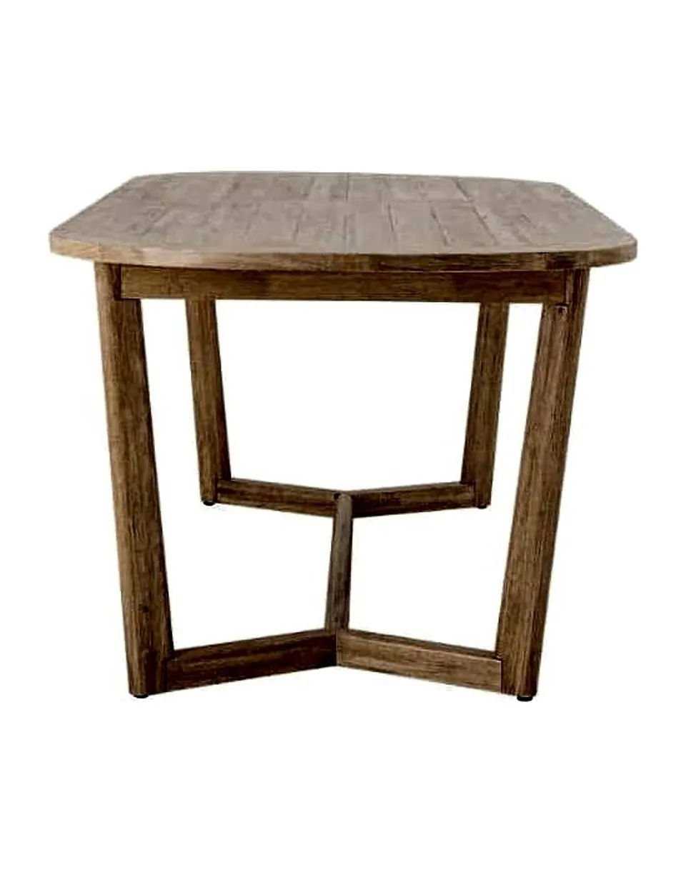 Esstisch Serrone, Gummibaumholz, 200 × 100 cm – Ansicht 3