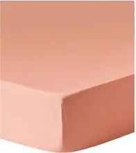 Topper-Spannbettlaken, B 160 x L 200 cm, H 15 cm, terracotta aus Baumwolle