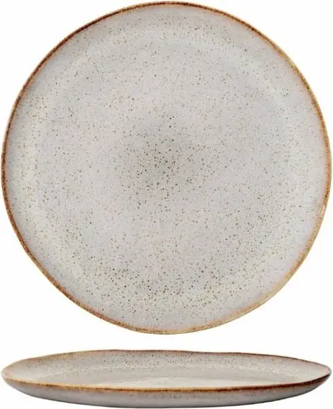 Speiseteller 29,5cm Braun aus Steinzeug