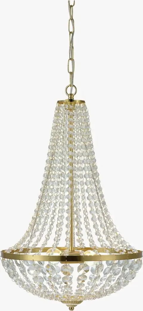Kronleuchter Gränsö gold Ø40xH59 cm