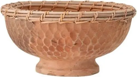 Schale Adeliin, Braun aus Mangoholz