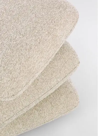 Pouf Antara Beige D 44,5 x H 44,5 – Ansicht 2 – Ansicht 2