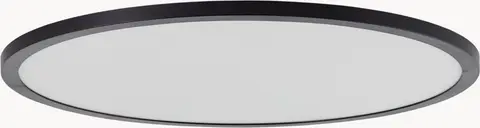 Dimmbares LED-Panel mit Farbwechsel, Schwarz aus Kunststoff
