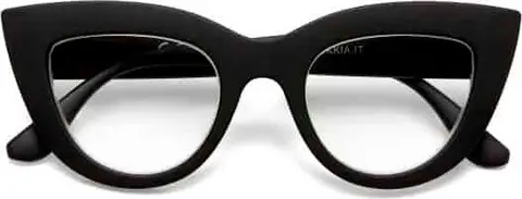 Okkia-Lesebrille Claudia OK023BK-1.00, schwarz