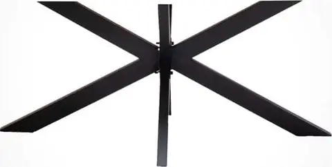 Sternfuß Schwarz aus Stahl