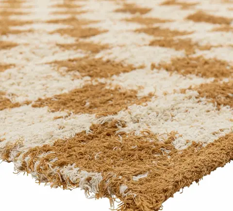 Teppich Chola 200 x 140, Sonnengelb – Ansicht 2 – Ansicht 2