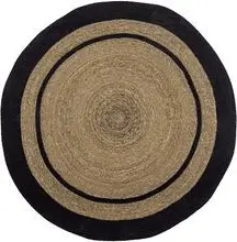 Teppich Jute D 120, Natur aus Jute