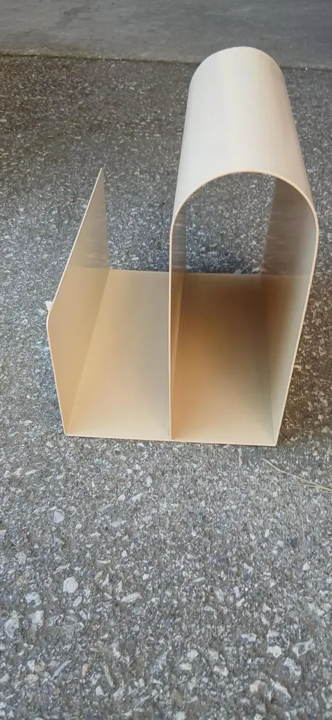 Magazinhalter Braun aus Metall – Ansicht 2 – Ansicht 2