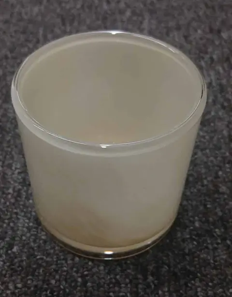 Teelichthalter Yellow, Gelb aus Glas