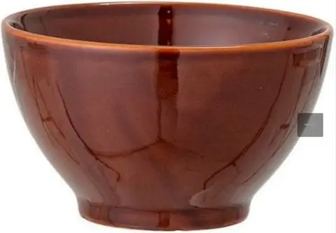 Schale Albury, braun aus Keramik