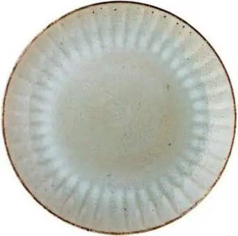 Speiseteller FLEUR, Natur aus Steinzeug