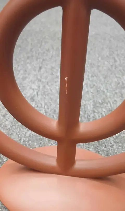 Kerzenständer FLIKKA, Terracotta aus Polyresin – Ansicht 2 – Ansicht 2