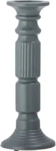 Kerzenleuchter Milas, Grau aus Keramik