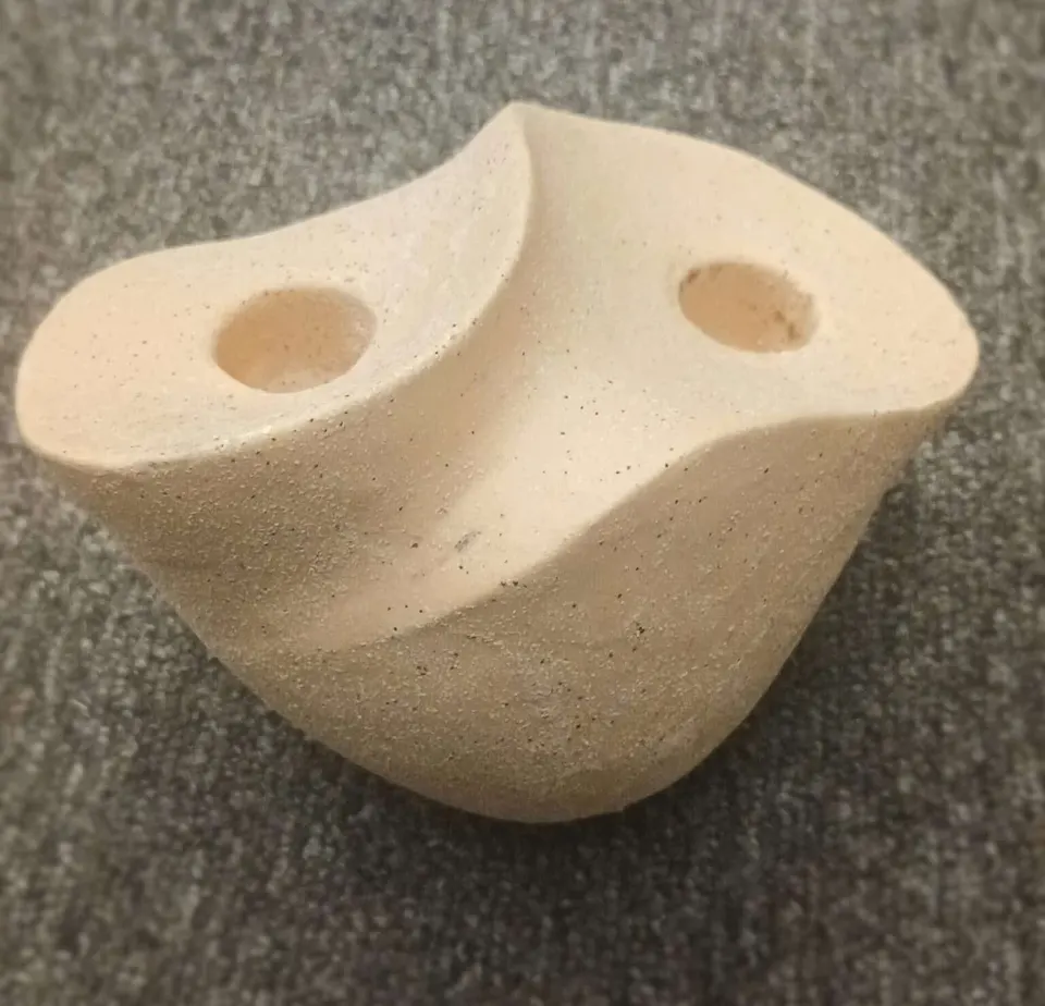 Kerzenständer Marmor Terrakotta aus Stein