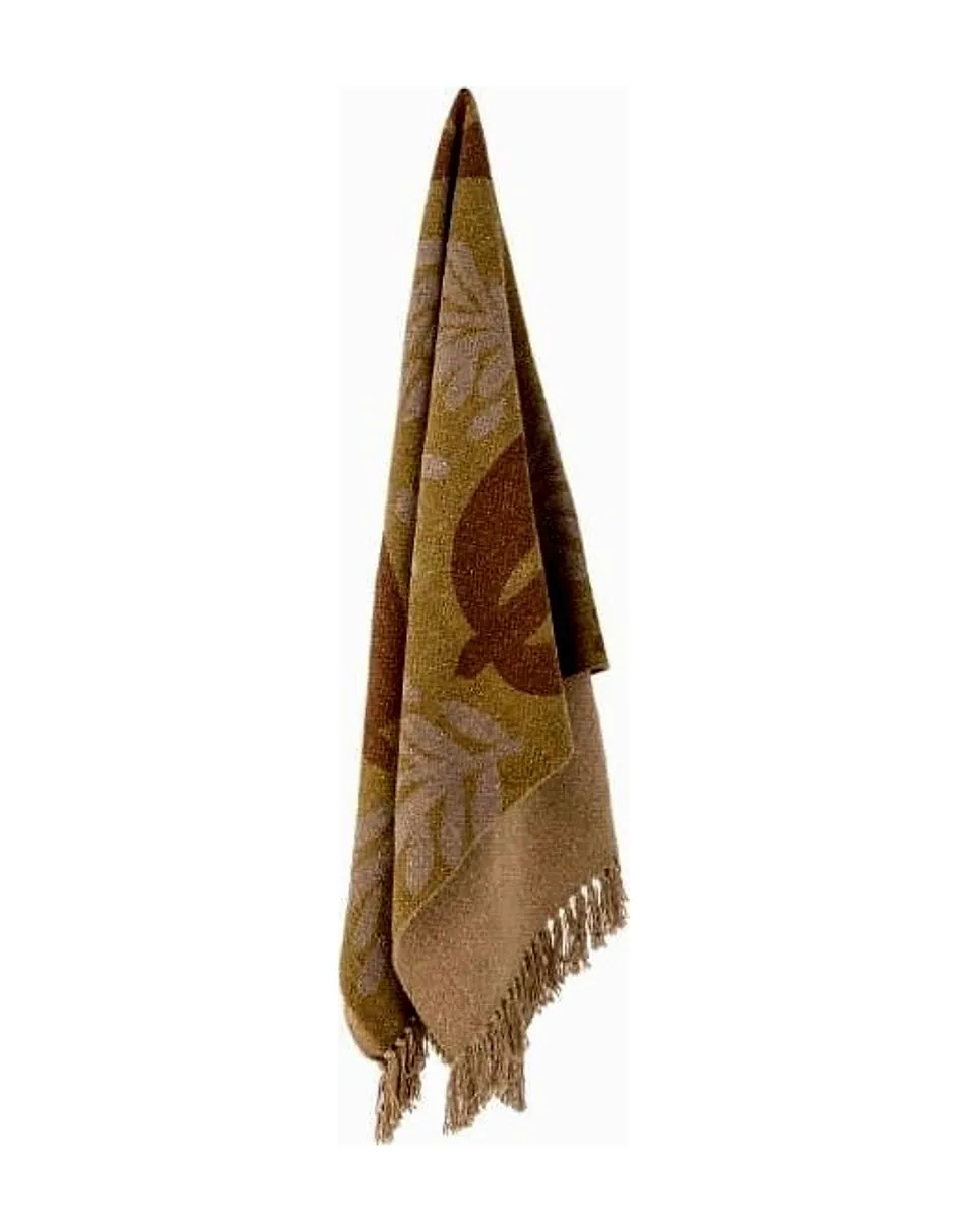 Decke Lark, Gelb, 160 × 130 cm – Ansicht 2