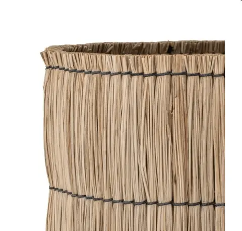 Korb Medong 2er Set, Natur aus Medong ( Sumpfgrasart ), Eisen – Ansicht 2 – Ansicht 2