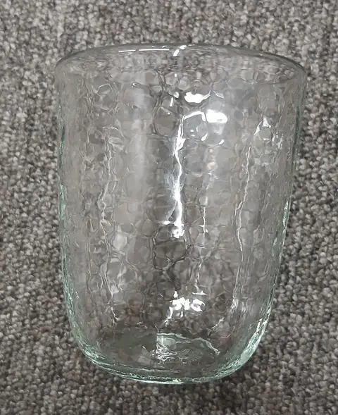 Trinkglas Crack, Transparent aus Glas – Ansicht 2 – Ansicht 2