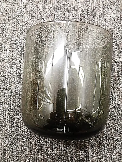 Wasserglas Selma, Rauchig aus Glas – Ansicht 2 – Ansicht 2