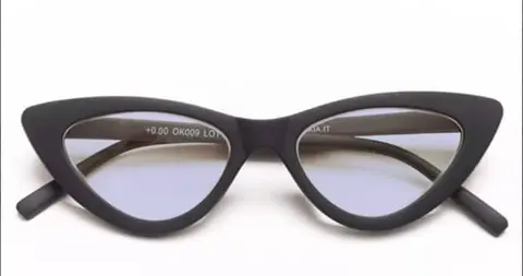 Okkia Blaulichtbrille Adriana, OK009BK, Schwarz