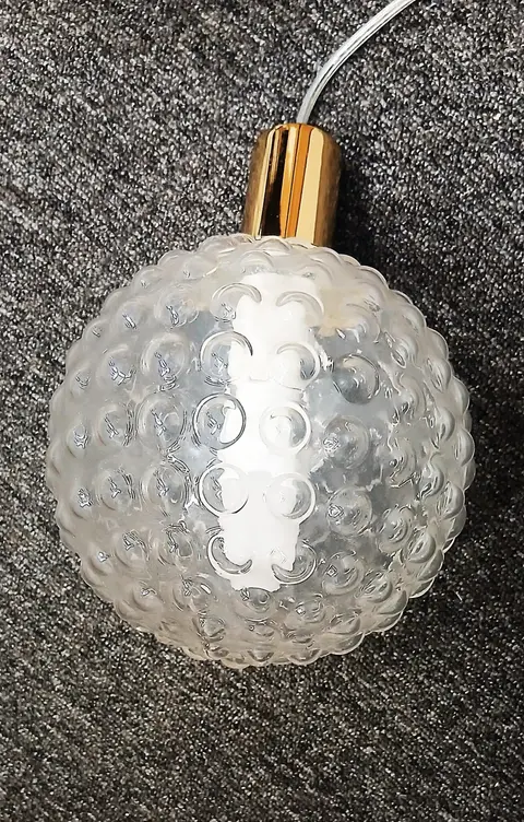Hängeleuchte Yan, Gold aus GLas – Ansicht 2 – Ansicht 2