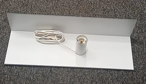 Wandleuchte mit Magnet, Weiß aus Metall – Ansicht 2 – Ansicht 2