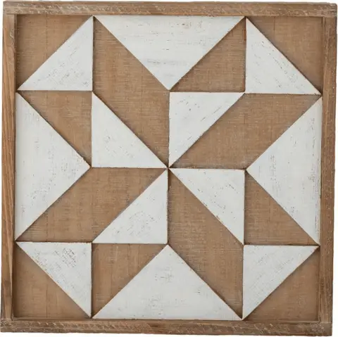 Wanddeko Normi, Beige aus MDF