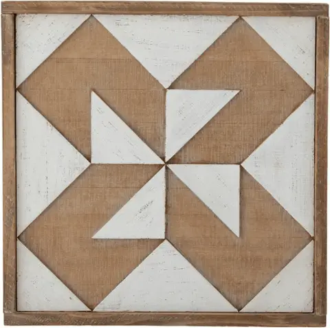 Wanddecko Normi 2, Beige aus MDF