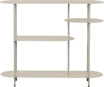 Konsole Rieti Beige aus Metall