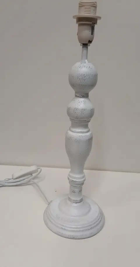 Lampen Ständer Weiß aus Metall