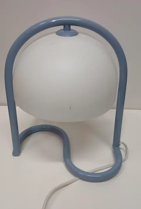 Tischlampe Favour, Hellblau aus Acryl