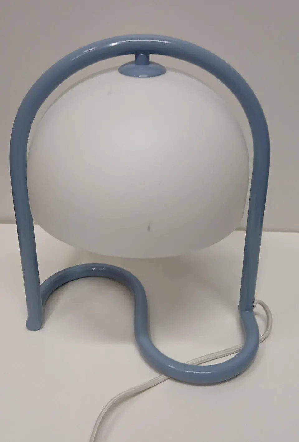Tischlampe Favour, Hellblau aus Acryl
