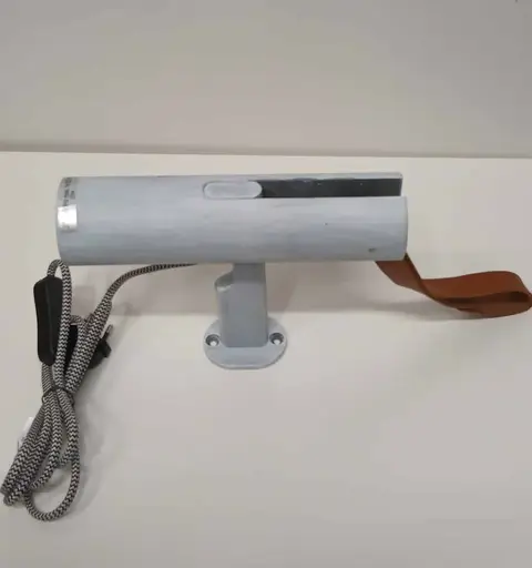 Wandlampe Bisto, Blau aus Metall