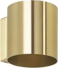 Kleine Wandleuchte 10 x 10 cm, Gold aus Metall