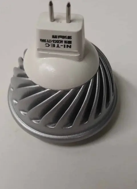 Stecksockel LED Spot ( 10 Stk. ), Grau aus Kunststoff ( Thermoplaste ) – Ansicht 2 – Ansicht 2