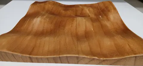 Ablage Wave, Natur aus Holz – Ansicht 2 – Ansicht 2