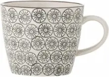 Becher Karine, Braun, Natur aus Steinzeug