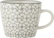 Becher Karine 2, Braun, Natur aus Steinzeug