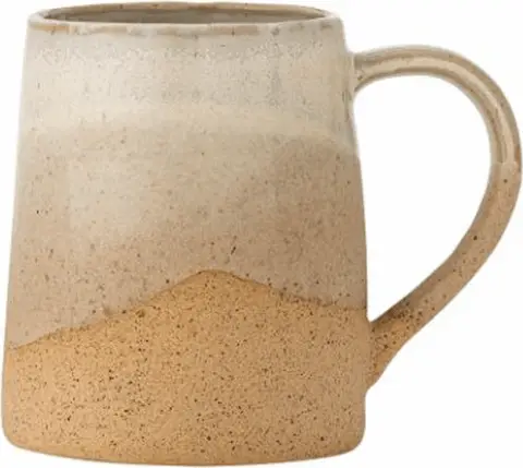 Tasse Soleia, Braun aus Steingut