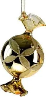 Glasanhänger CANDY Gold 1 aus Glas