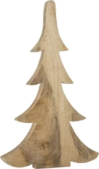 Mango Weihnachtsbaum Holz, Natur aus Mango